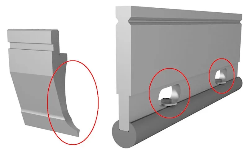 Top tools tonnage limits and weak points